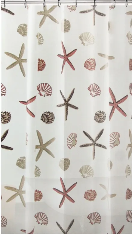 bisk-starfish-rideau-de-douche-peva-toile-de-mer image 1