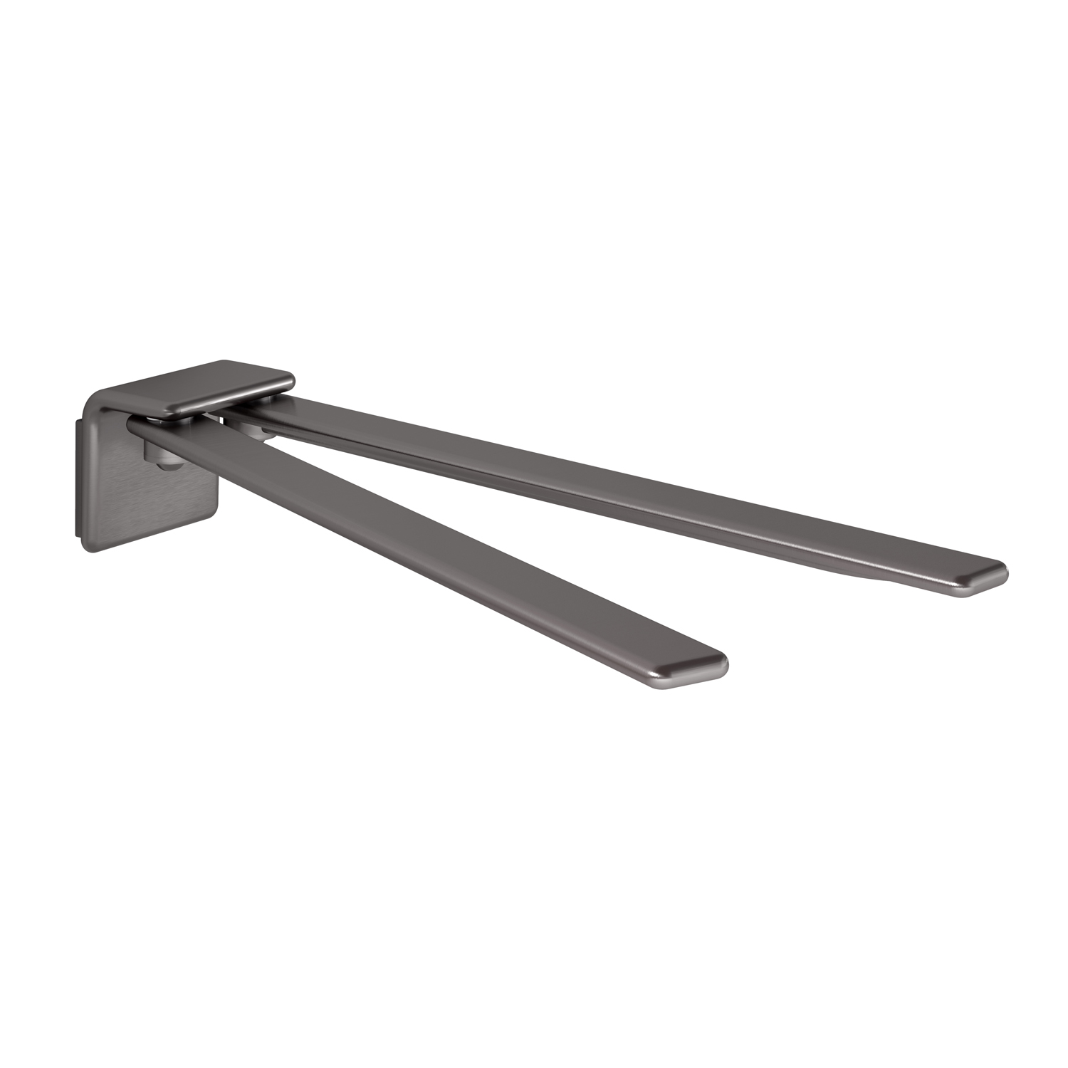 gedy-il-giglio-porte-serviette-r-glable-gun-metal image 1