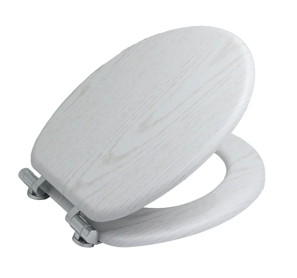 bisk-abattant-wc-mdf-blanc-fixation-standard image 1