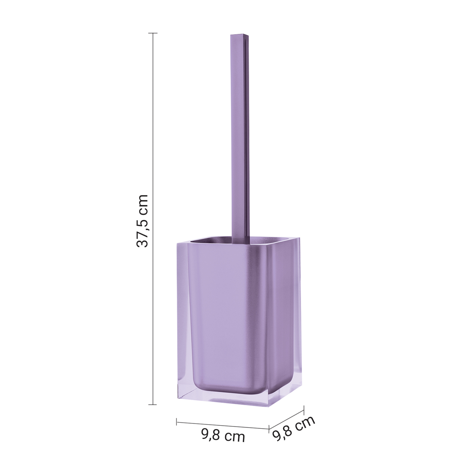 gedy-rainbow-porte-brosse-wc-lilas-poser image 2