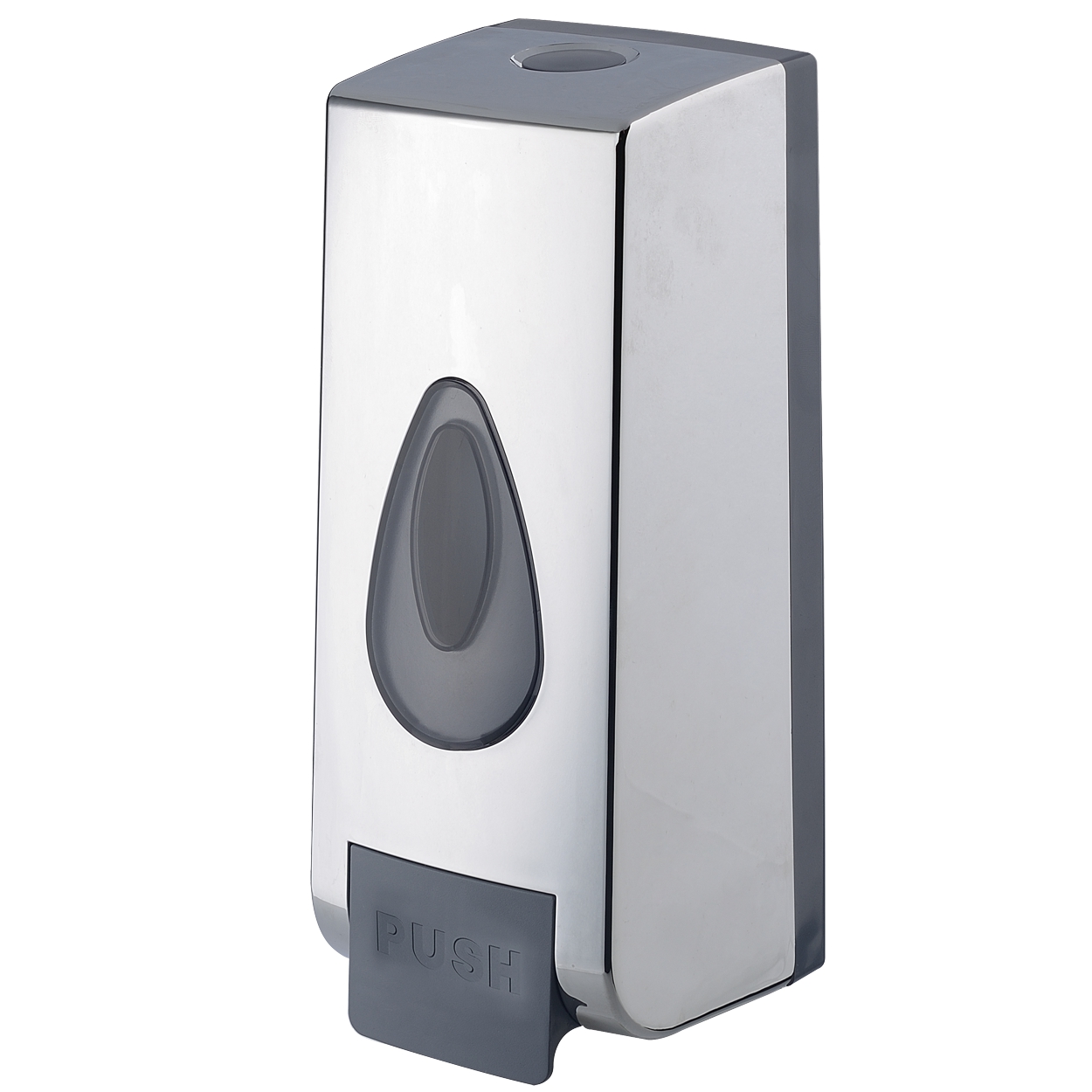 bisk-m1-distributeur-de-savon-chrome-600-ml image 1