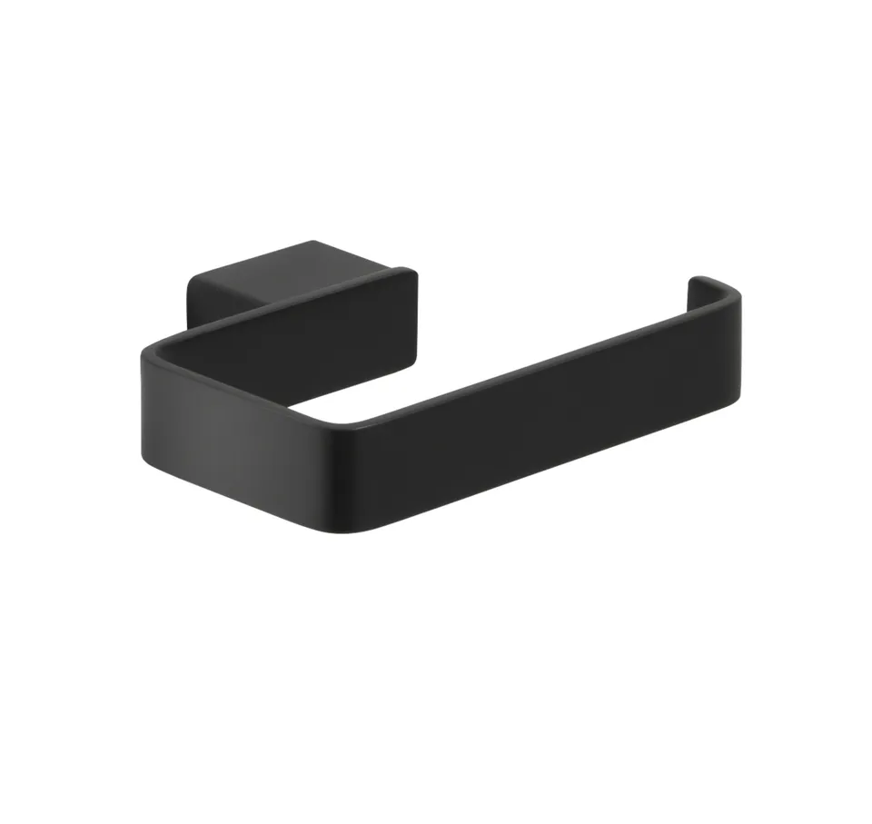 gedy-lounge-porte-rouleau-mural-noir-mat image 1
