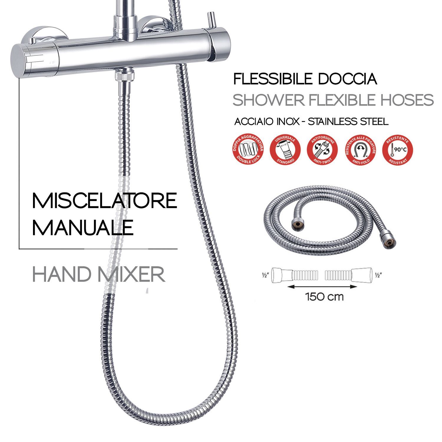 gedy-star-plus-00-colonne-de-douche-extensible-chrome image 6