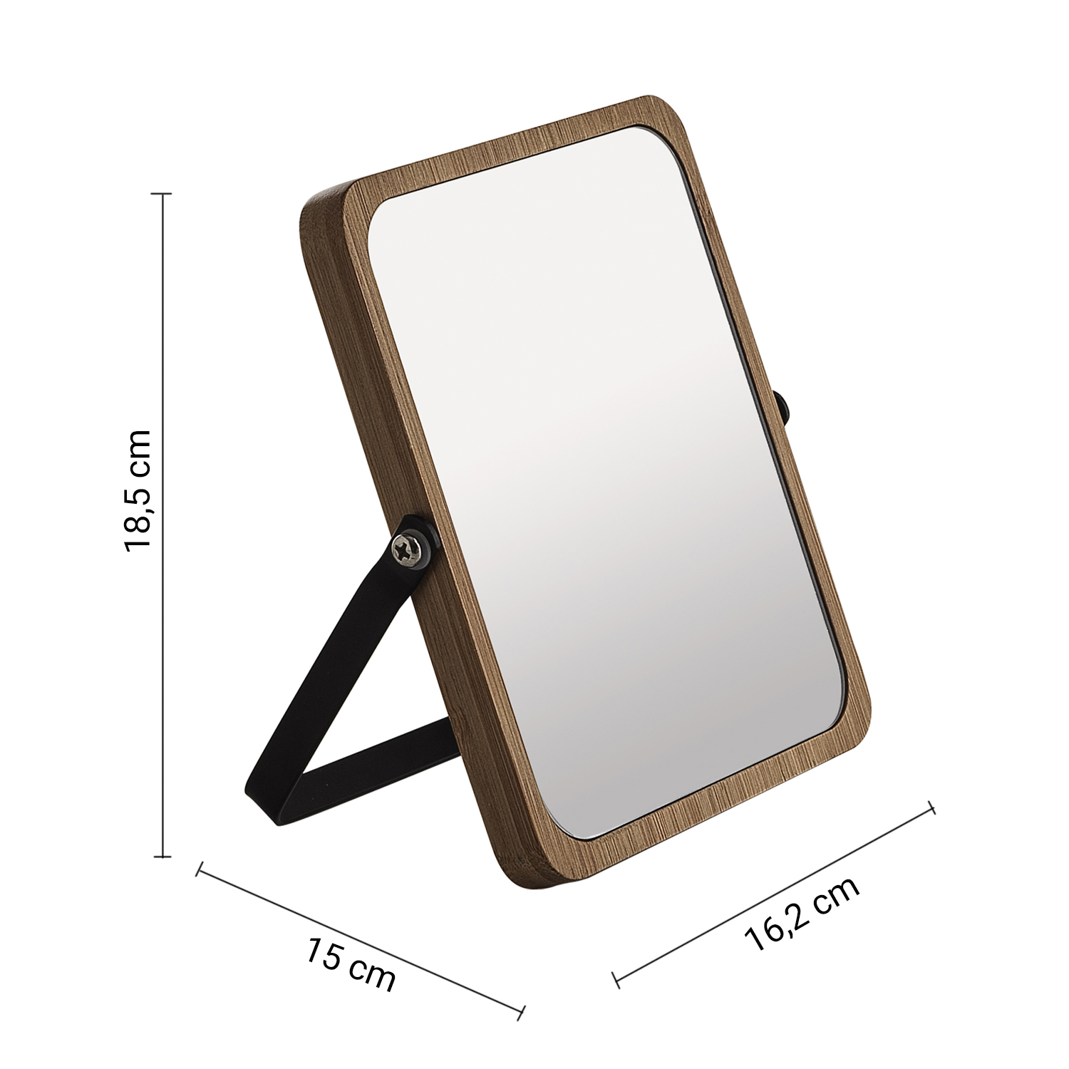 gedy-midori-miroir-grossissant-bambou-noir image 2