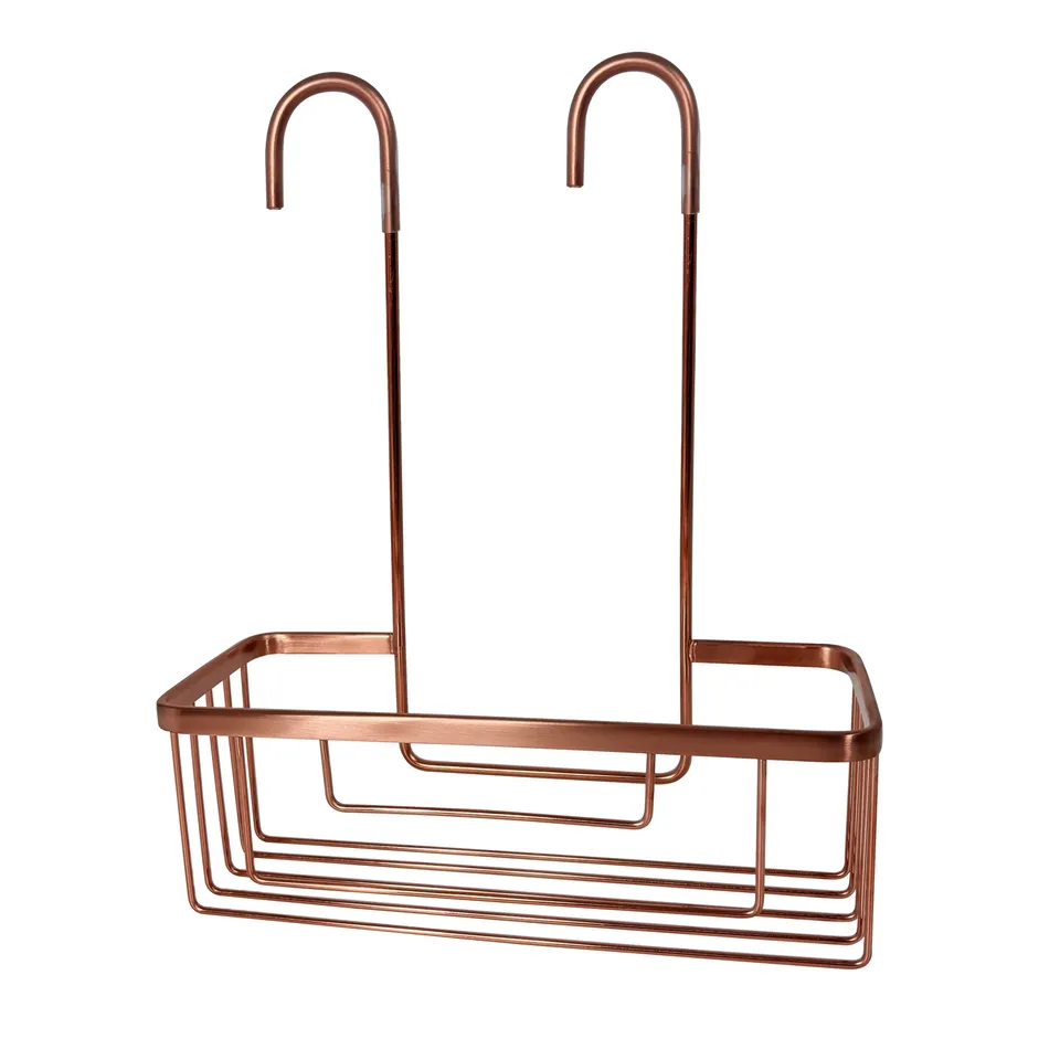 gedy-ottaviano-porte-objets-douche-or-rose image 1