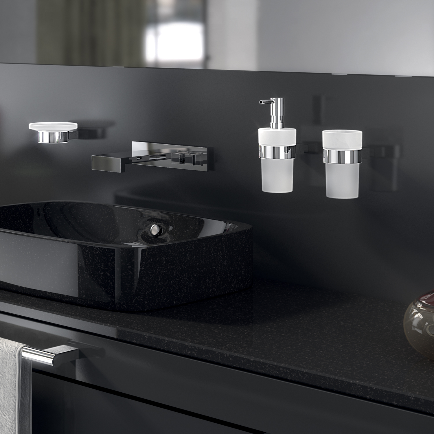 gedy-canarie-distributeur-de-savon-mural-chrome image 3