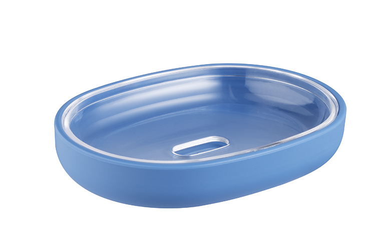 bisk-free-standing-collection-gobelet-salle-de-bain-transparent image 1