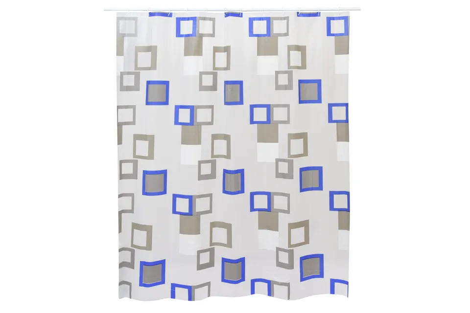 bisk-basic-montana-rideau-de-douche-180-cm image 1