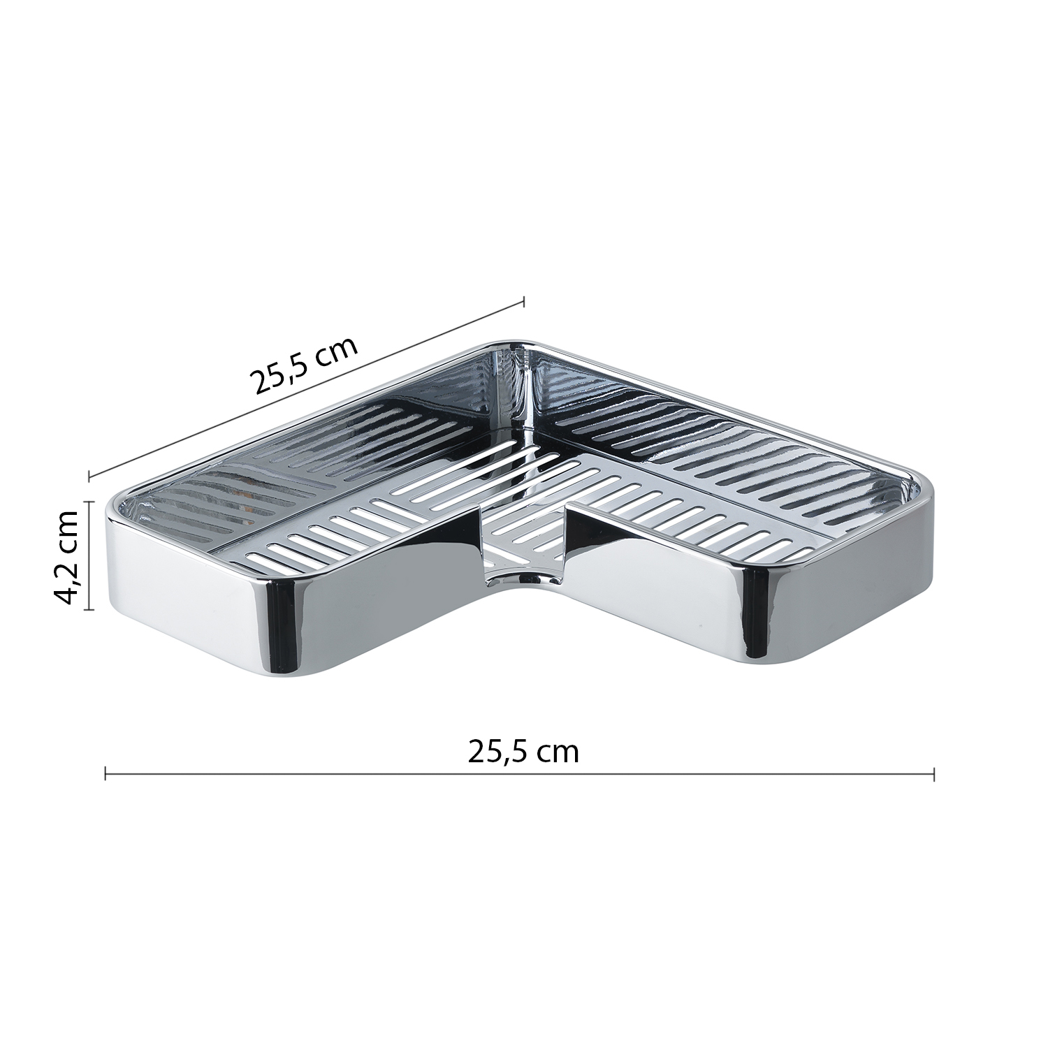 gedy-il-giglio-porte-objets-angle-douche-chrome image 2