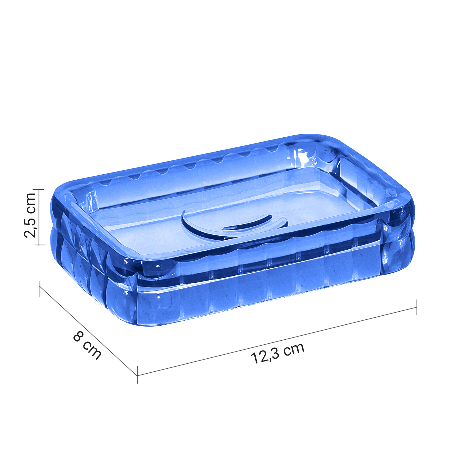 gedy-glady-porte-savon-bleu-poser image 2