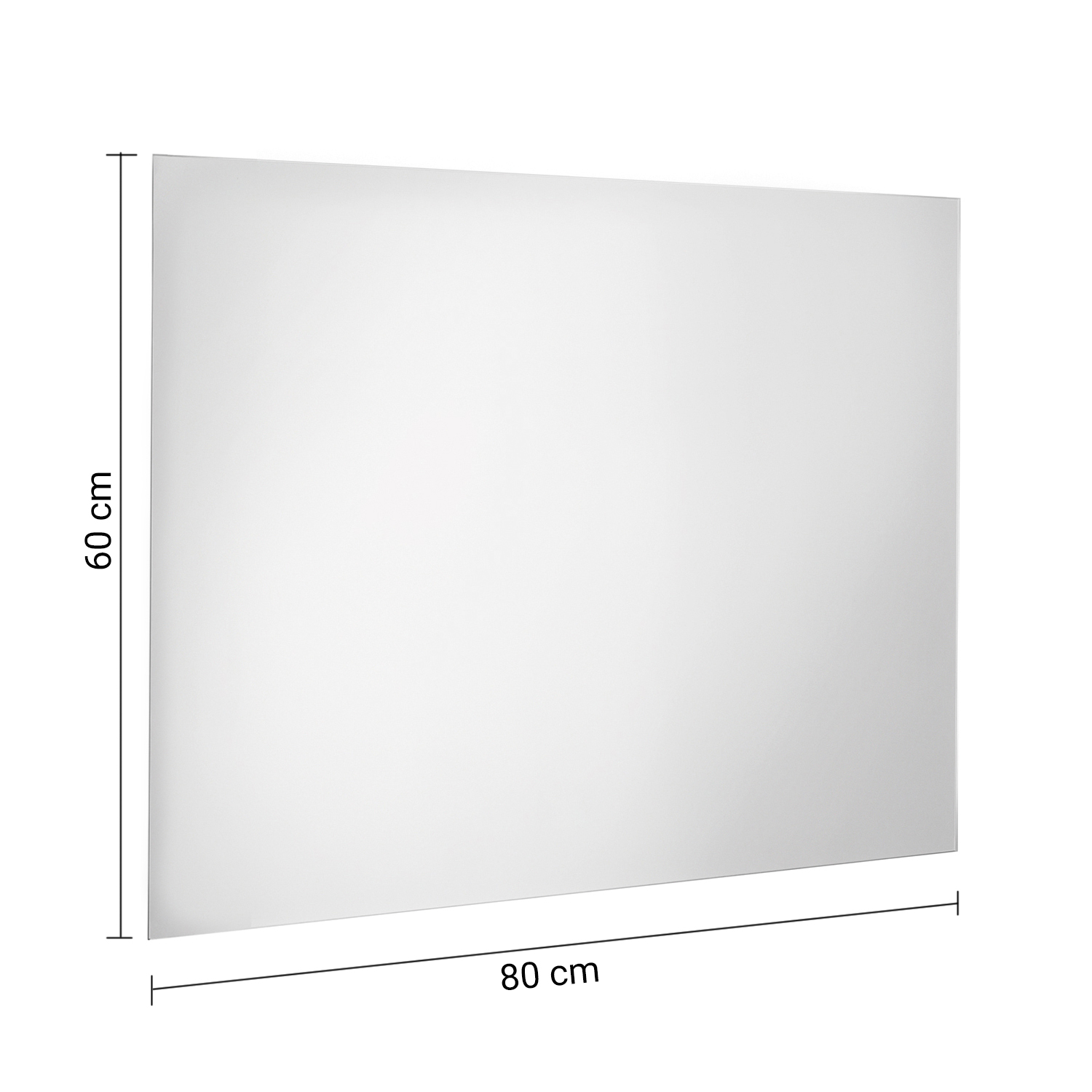 gedy-alfred-miroir-60x80-cm-bord-poli image 2