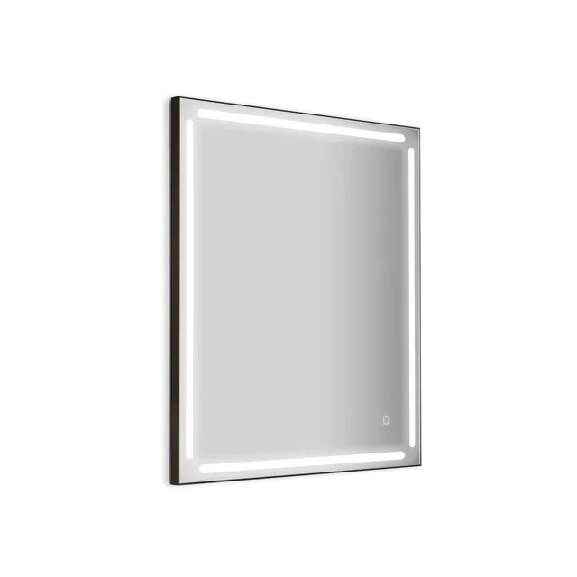 gedy-paul-miroir-60x80-cm-cadre-noir-mat image 1