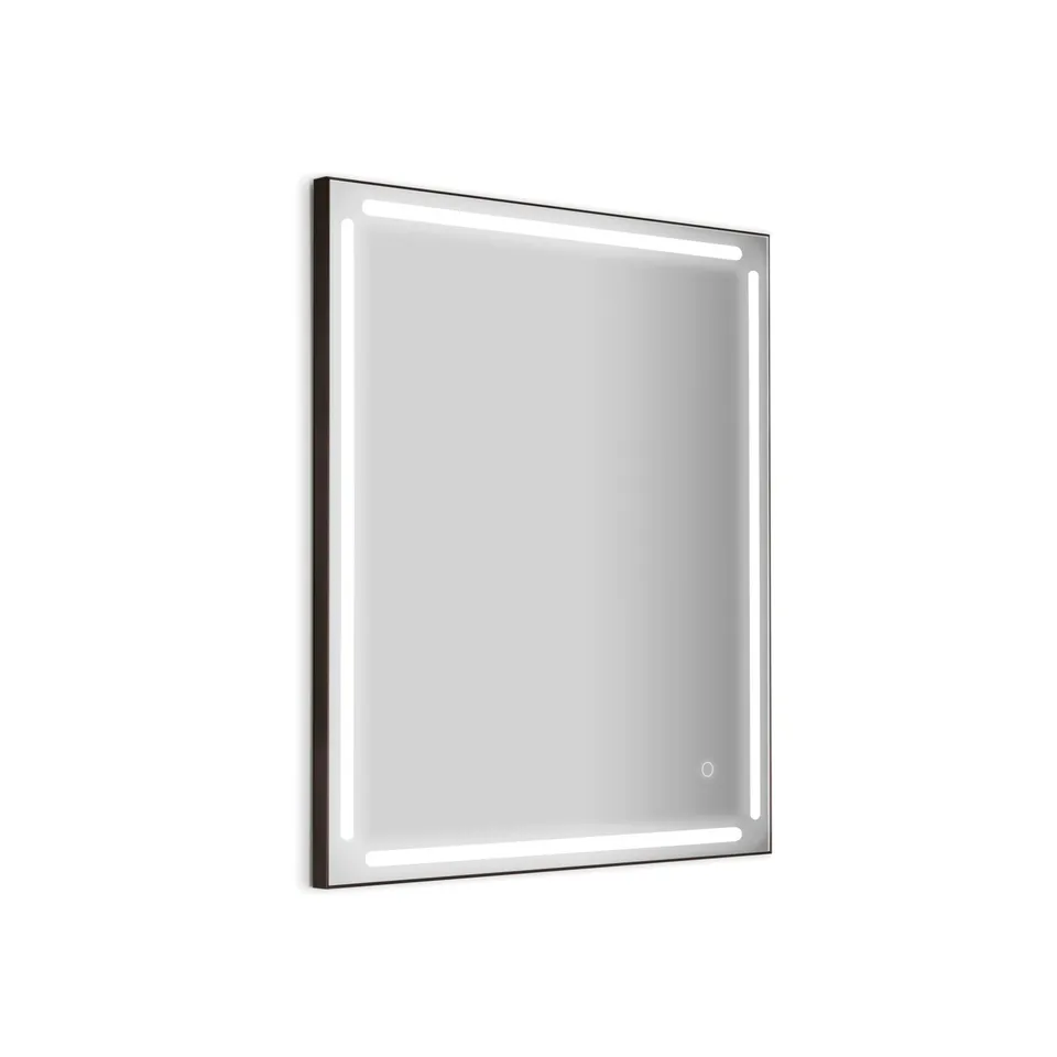 gedy-paul-miroir-60x80-cm-cadre-noir-mat image 1