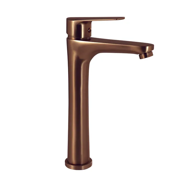 gedy-como-mitigeur-lavabo-haut-or-rose image 1