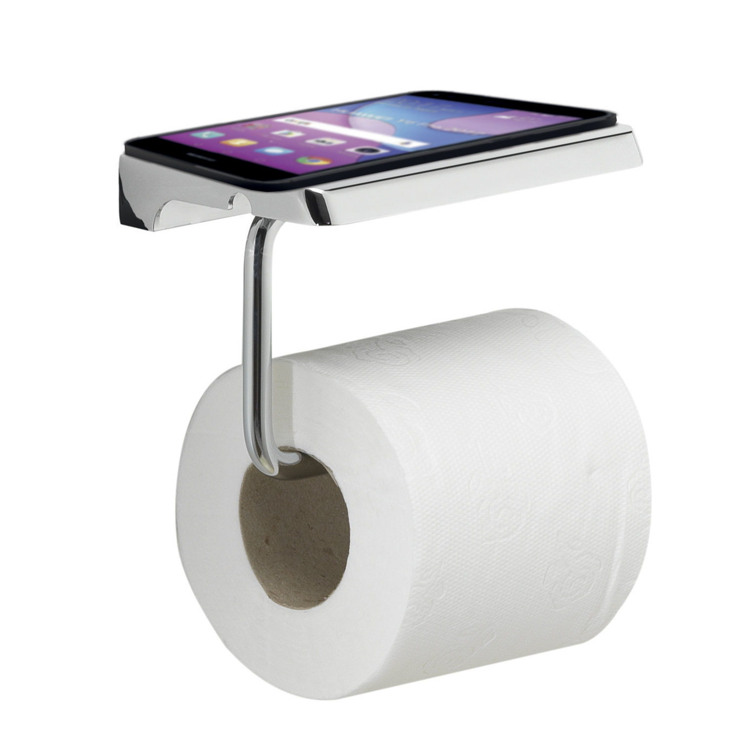 gedy-porte-rouleau-papier-toilette-couvercle-chrome image 1