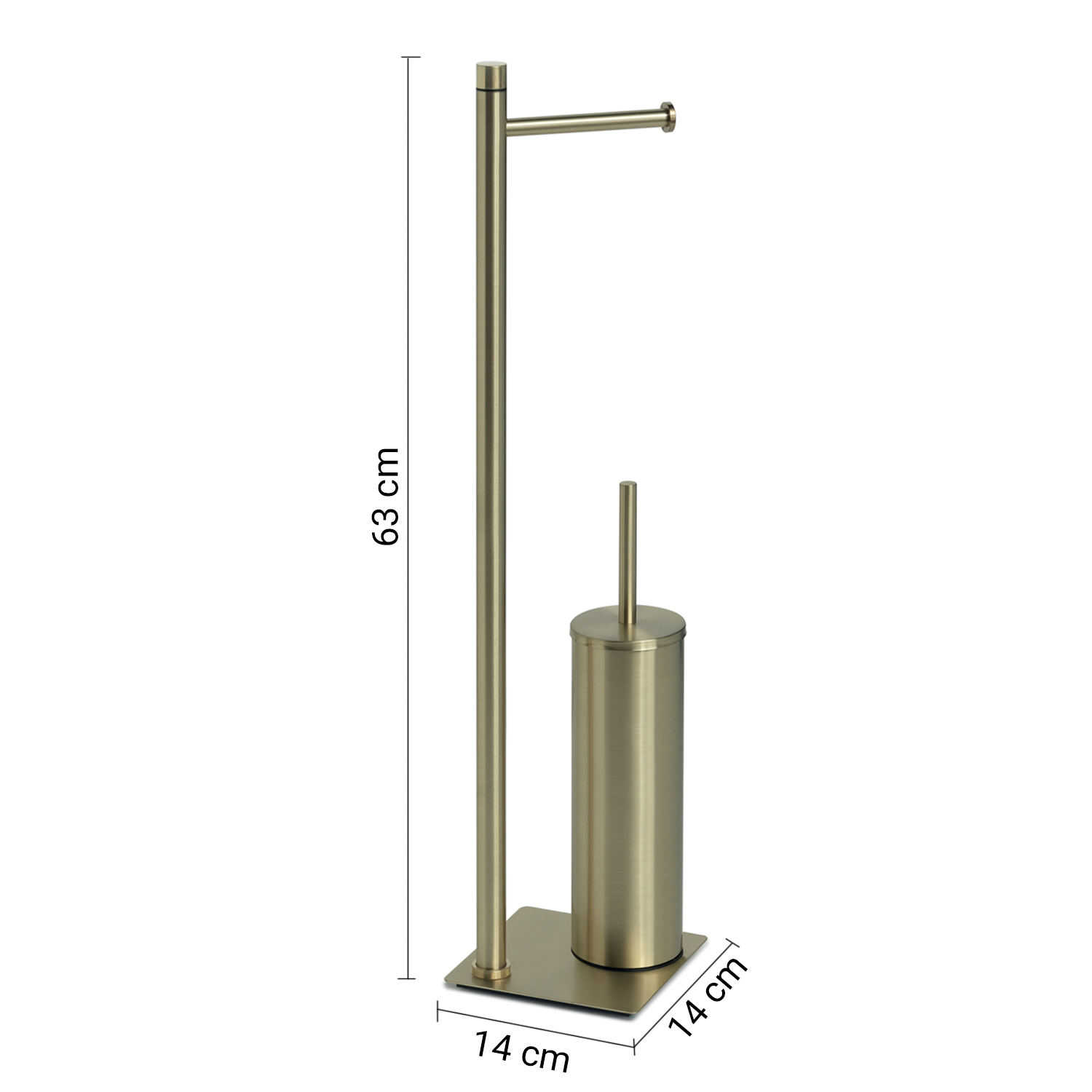 gedy-trilly-ensemble-wc-porte-papier-et-brosse-dor image 2