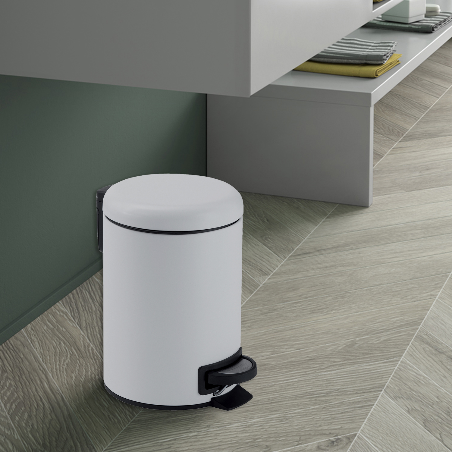 gedy-potty-poubelle-salle-de-bain-blanc-mat image 3