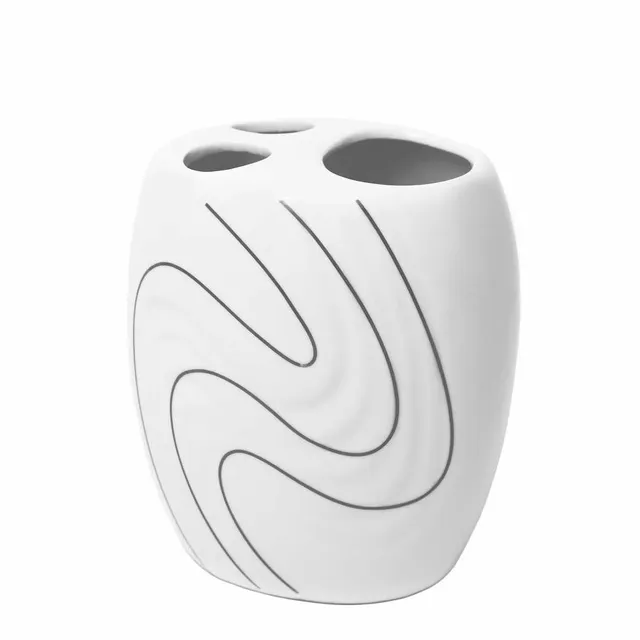 bisk-wave-porte-brosses-dents-gobelet-poser image 1