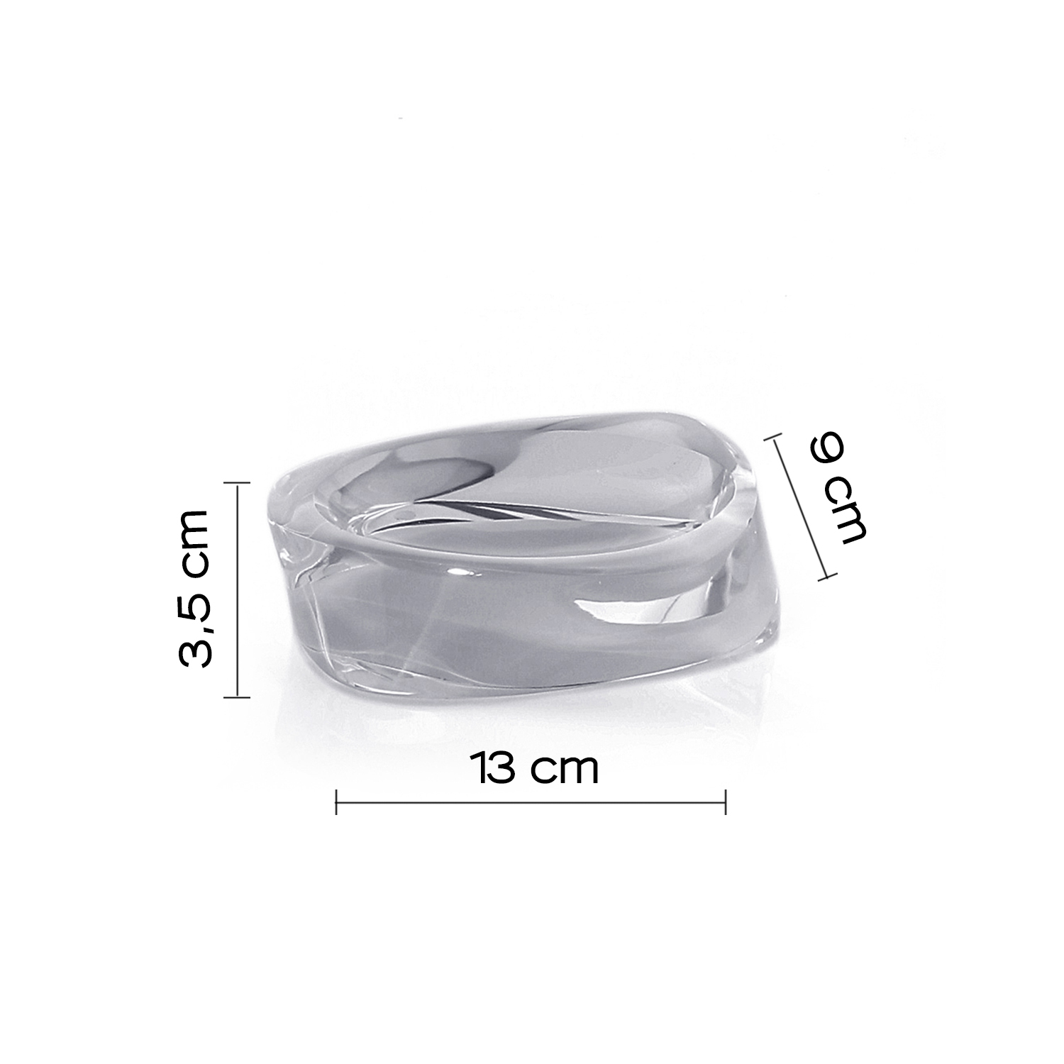 gedy-twist-porte-savon-argent-poser image 2