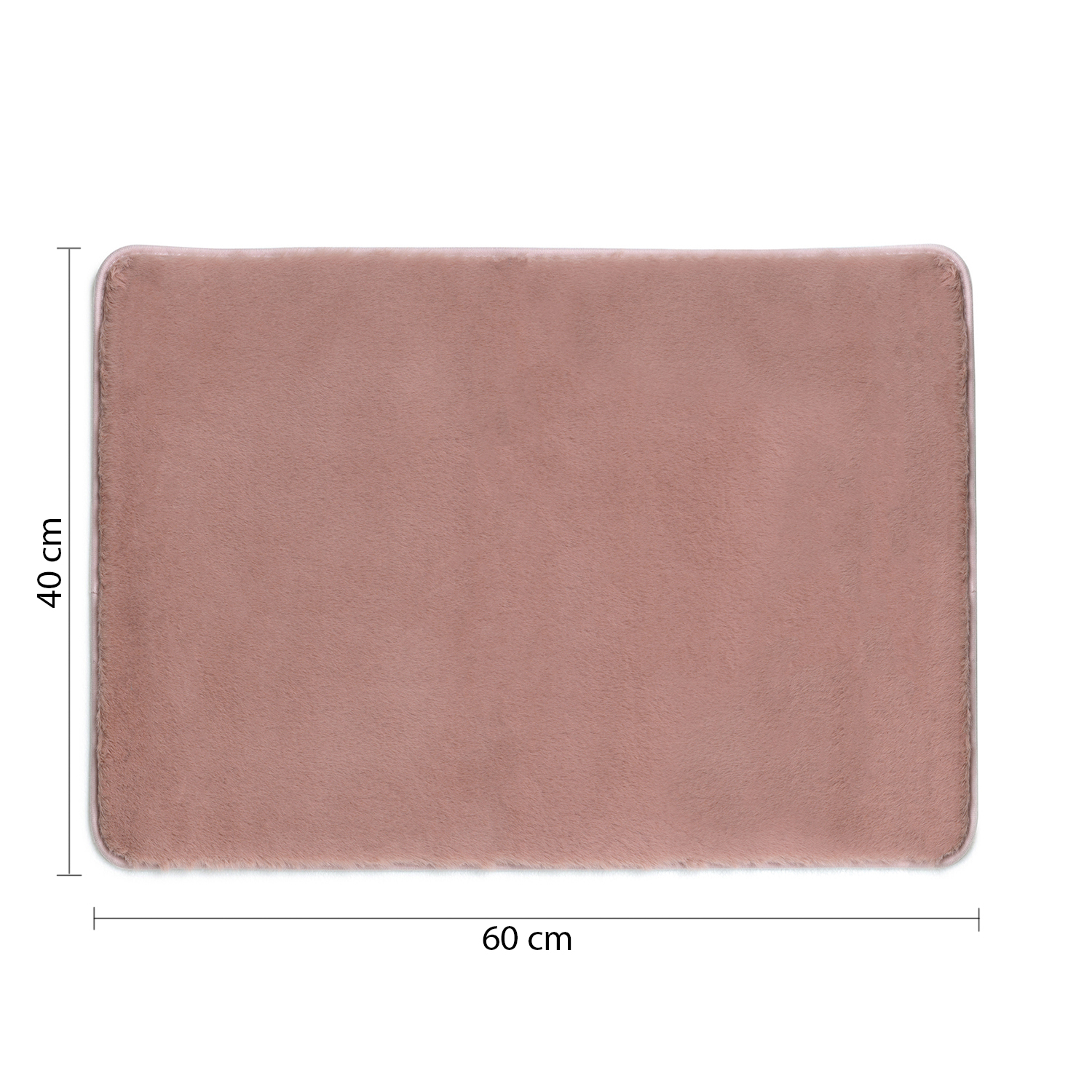 gedy-fuzzy-tapis-de-bain-40x60-cm-rose image 2