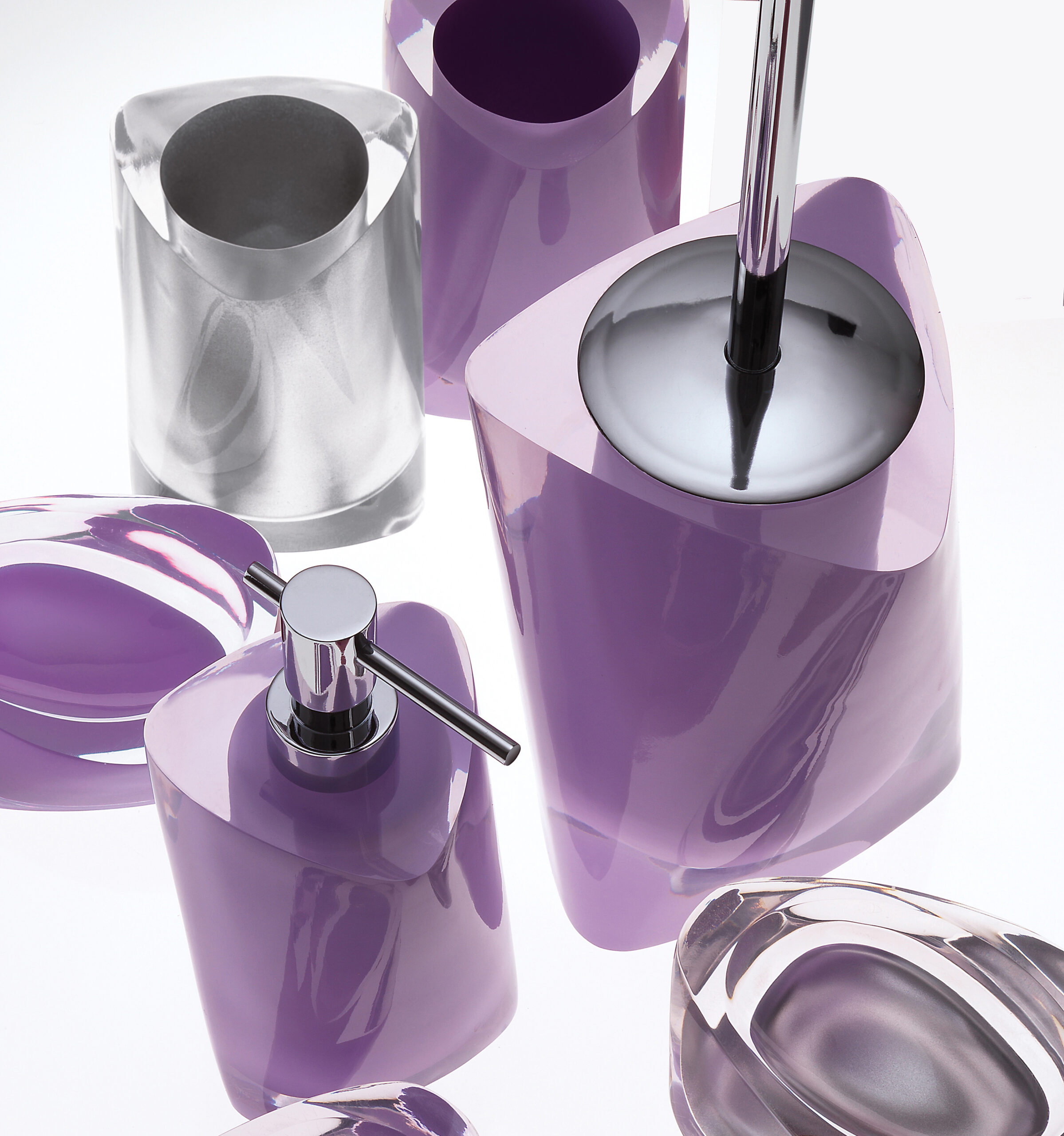 gedy-twist-porte-savon-lilas-poser image 3