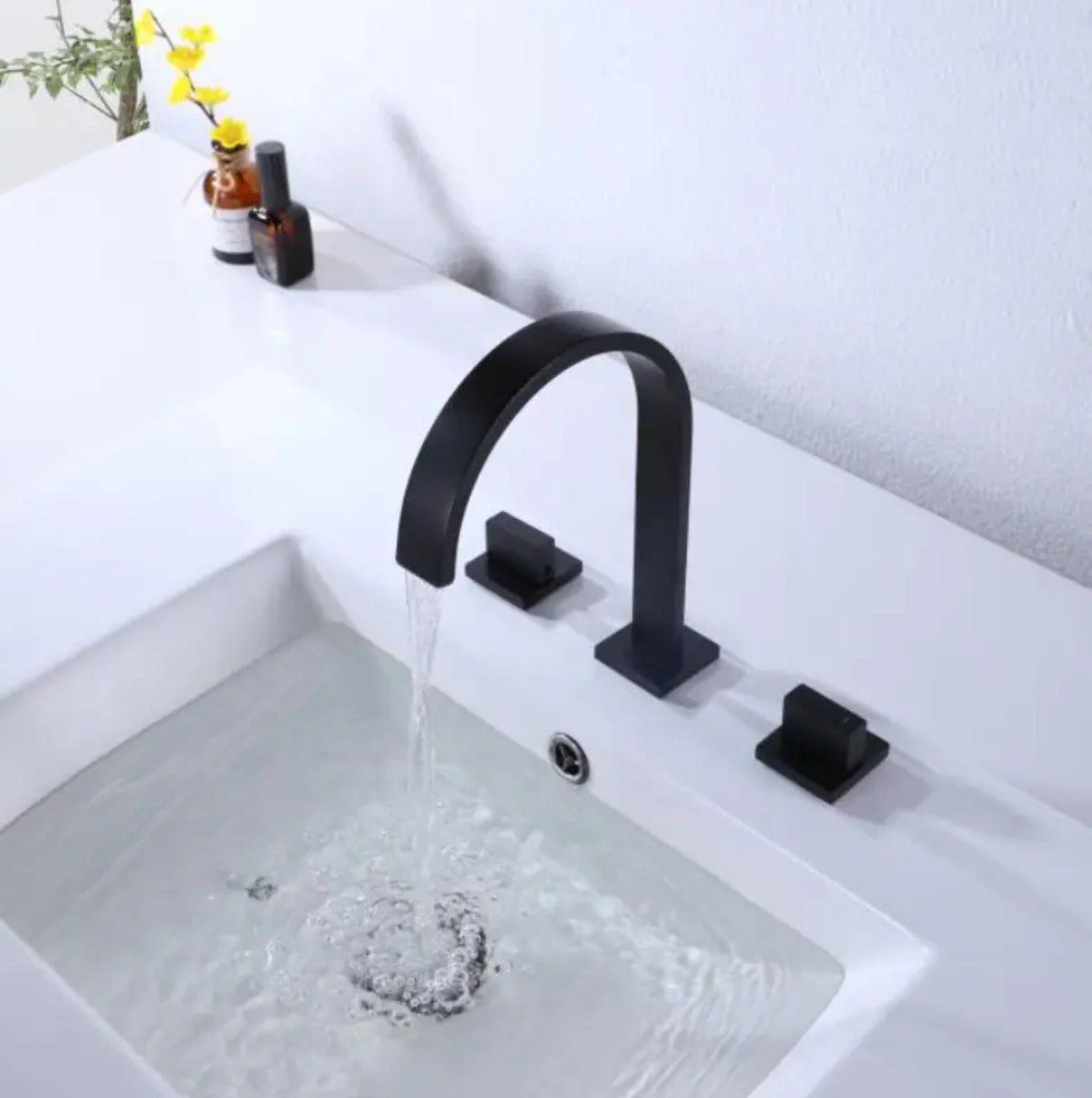 hudor-alph-e-834-robinet-lavabo-noir-mat-3-trous-laiton image 5