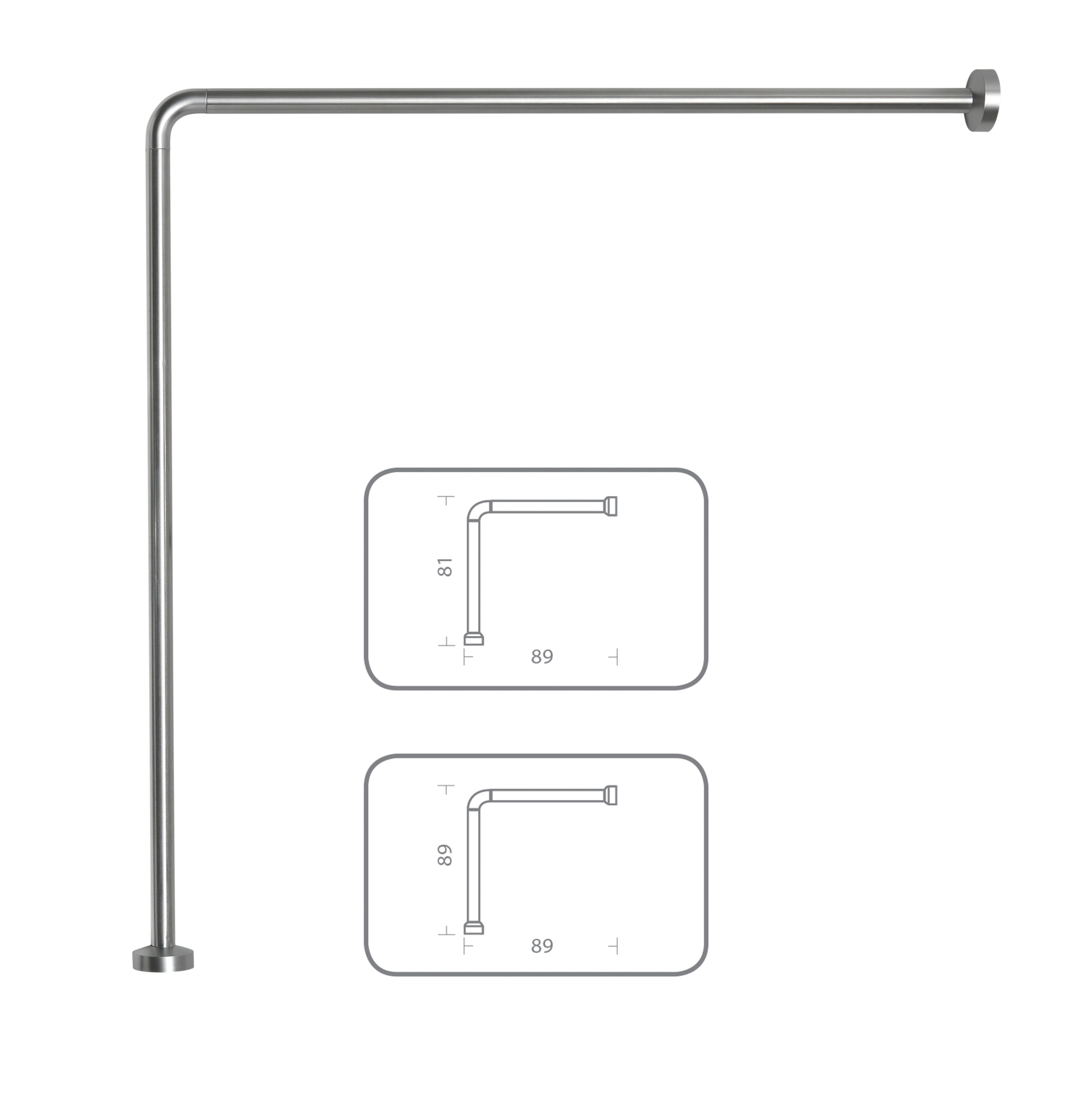 gedy-barre-angulaire-douche-alu-anodis-universel image 1