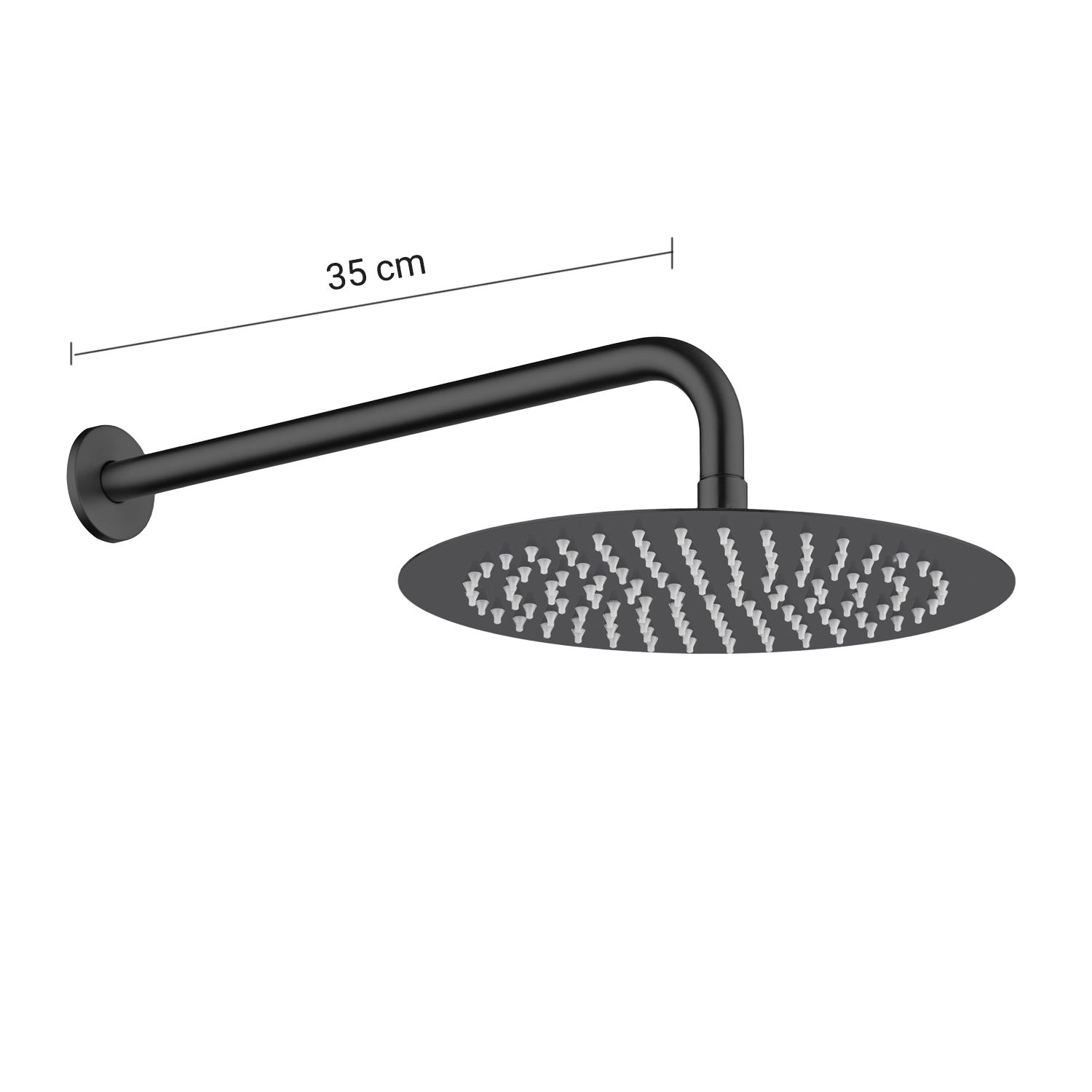 gedy-high-pro-star-08-ensemble-douche-rond-noir-mat-5-pi-ces image 5