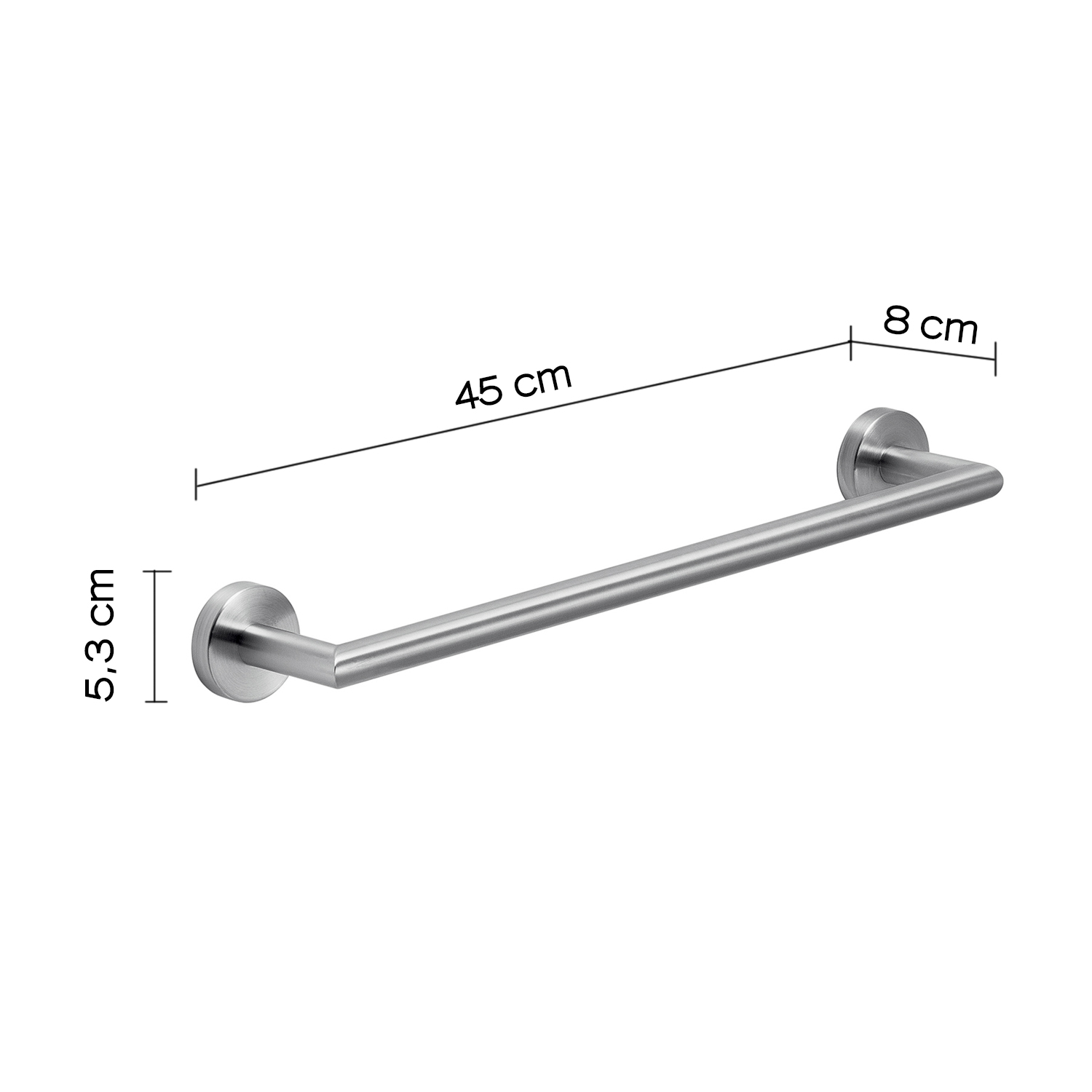 gedy-project-porte-serviettes-45-cm-bross image 2