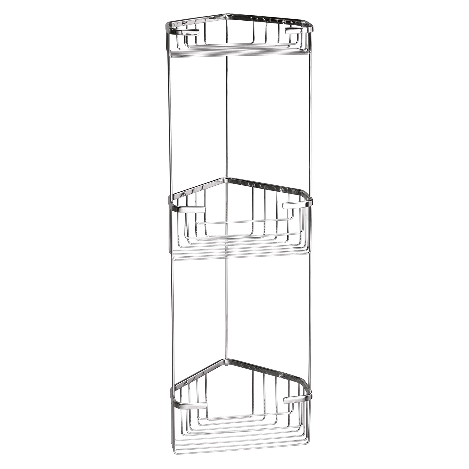 gedy-augustus-porte-objets-douche-d-angle-chrome image 1