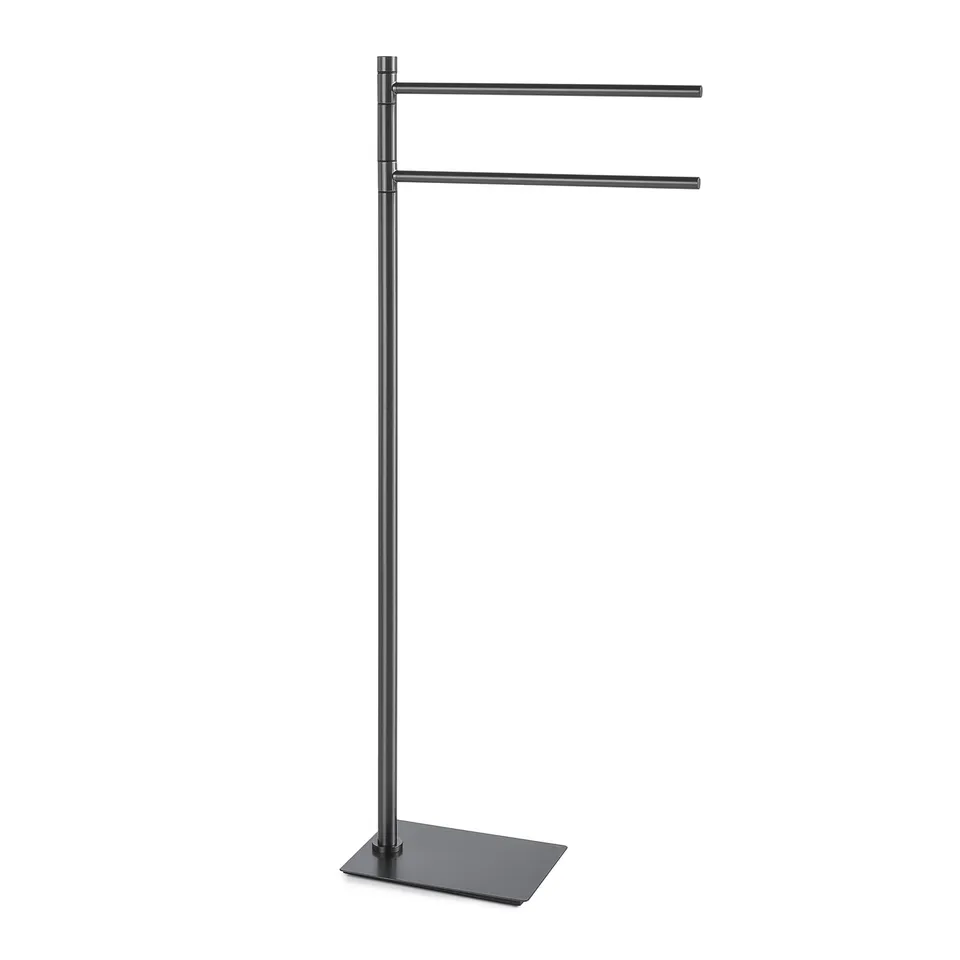 gedy-trilly-porte-serviettes-sur-pied-gun-metal image 1