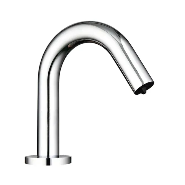 hudor-rymanthe-robinet-lavabo-infrarouge-chrome-col-de-cygne image 1