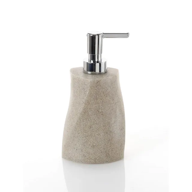 gedy-libra-distributeur-savon-beige-poser image 1