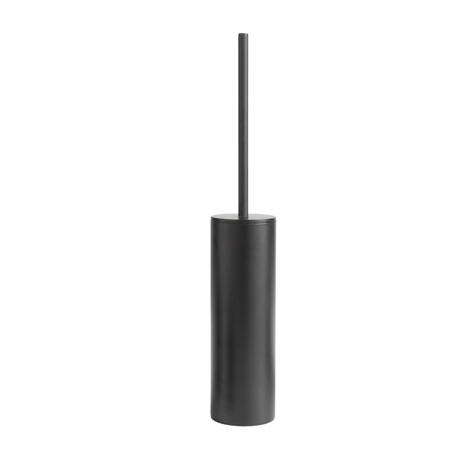 gedy-elettra-porte-brosse-wc-noir-mat-poser image 1