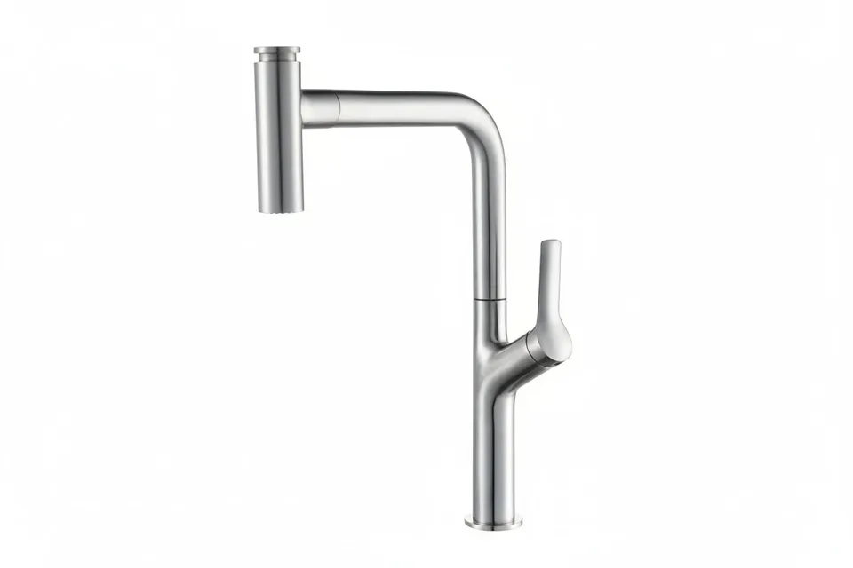 hudor-eas-mitigeur-cuisine-nickel-bross-laiton image 1