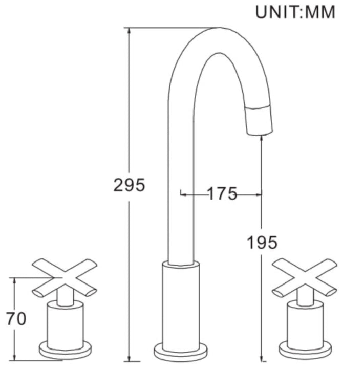 hudor-erymanthe-700-robinet-lavabo-noir-mat-laiton image 4