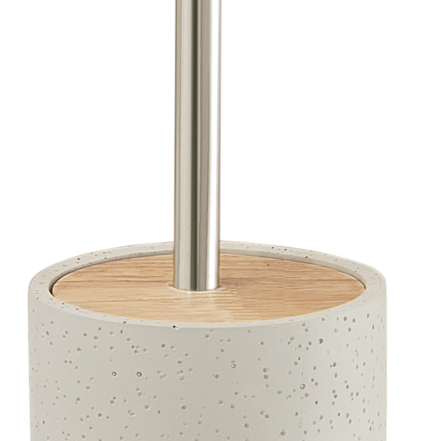 gedy-afrodite-brosse-wc-gris-poser-avec-pot image 6