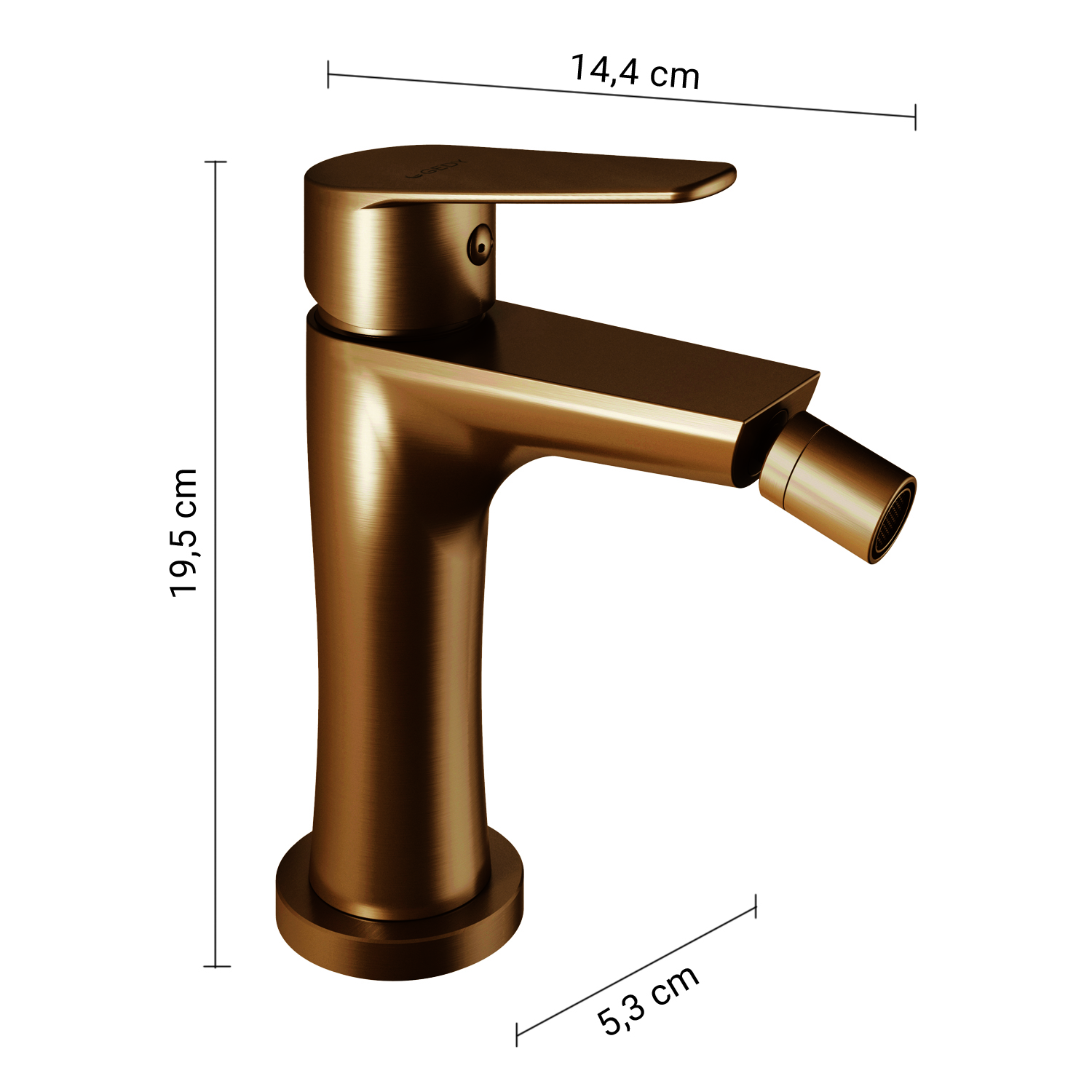 gedy-como-mitigeur-bidet-or-rose image 2