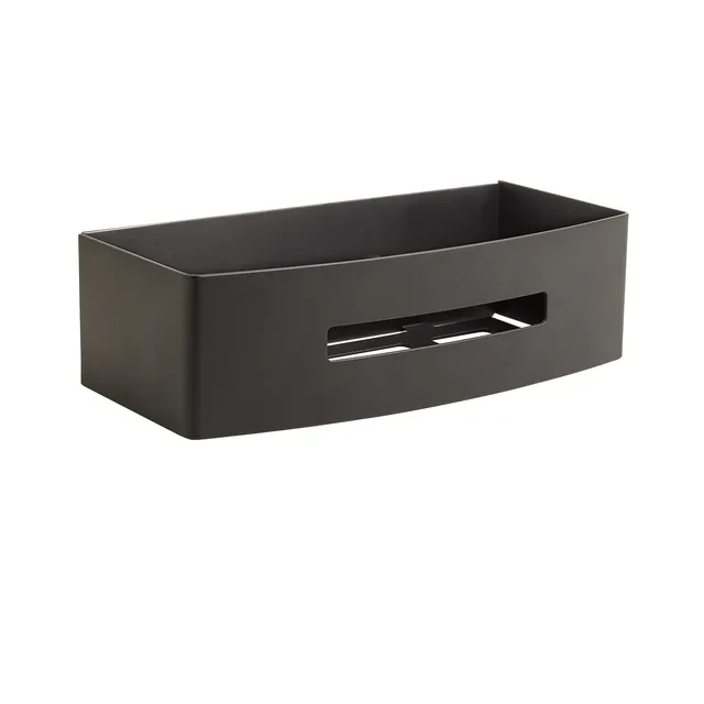 gedy-poseidon-porte-objets-de-douche-noir-mat image 1