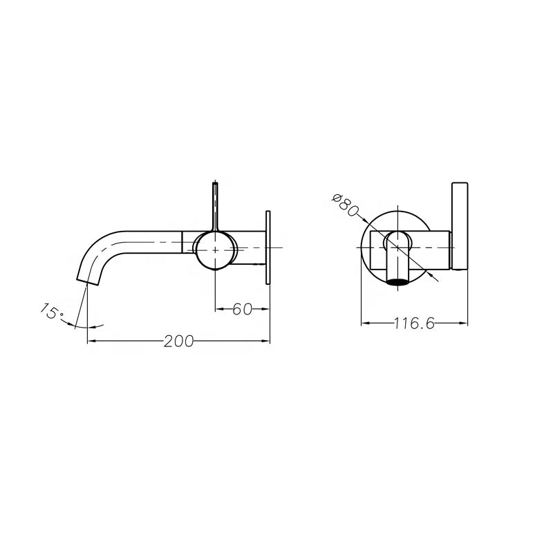 hudor-eas-robinet-lavabo-mural-3-trous-nickel-bross image 2