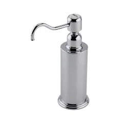 hudor-distributeur-de-savon-chrome-salle-de-bain image 1