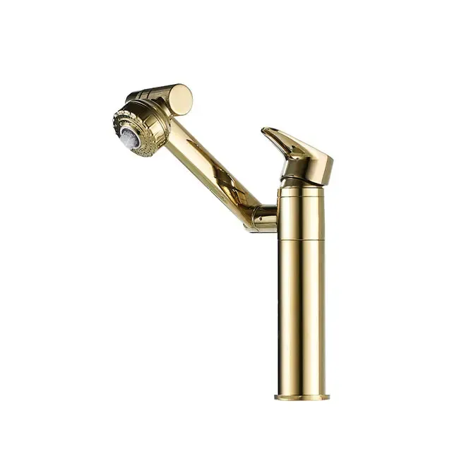 hudor-scamandre-robinet-lavabo-dor-bross-t-te-modulable image 1