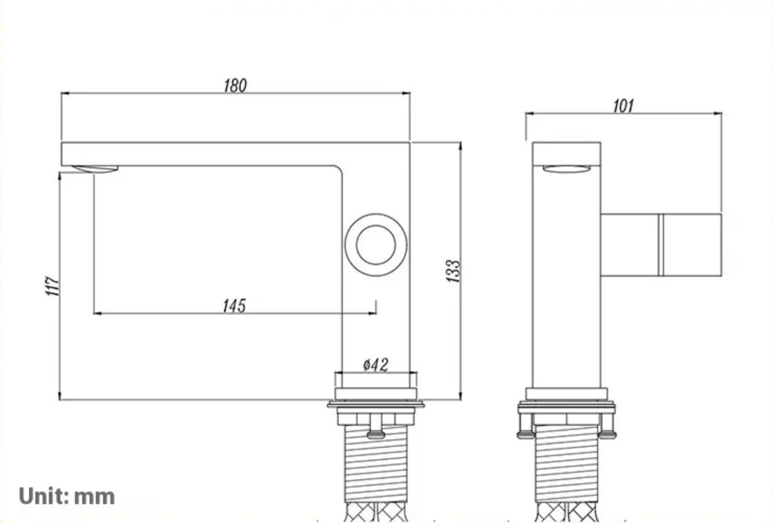 hudor-rymanthe-b121-robinet-lavabo-chrom-1-trou-laiton image 3