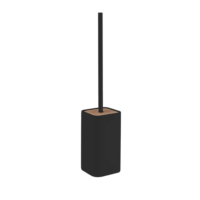 gedy-bamboom-ninfea-brosse-wc-noir-mat-bambou image 1
