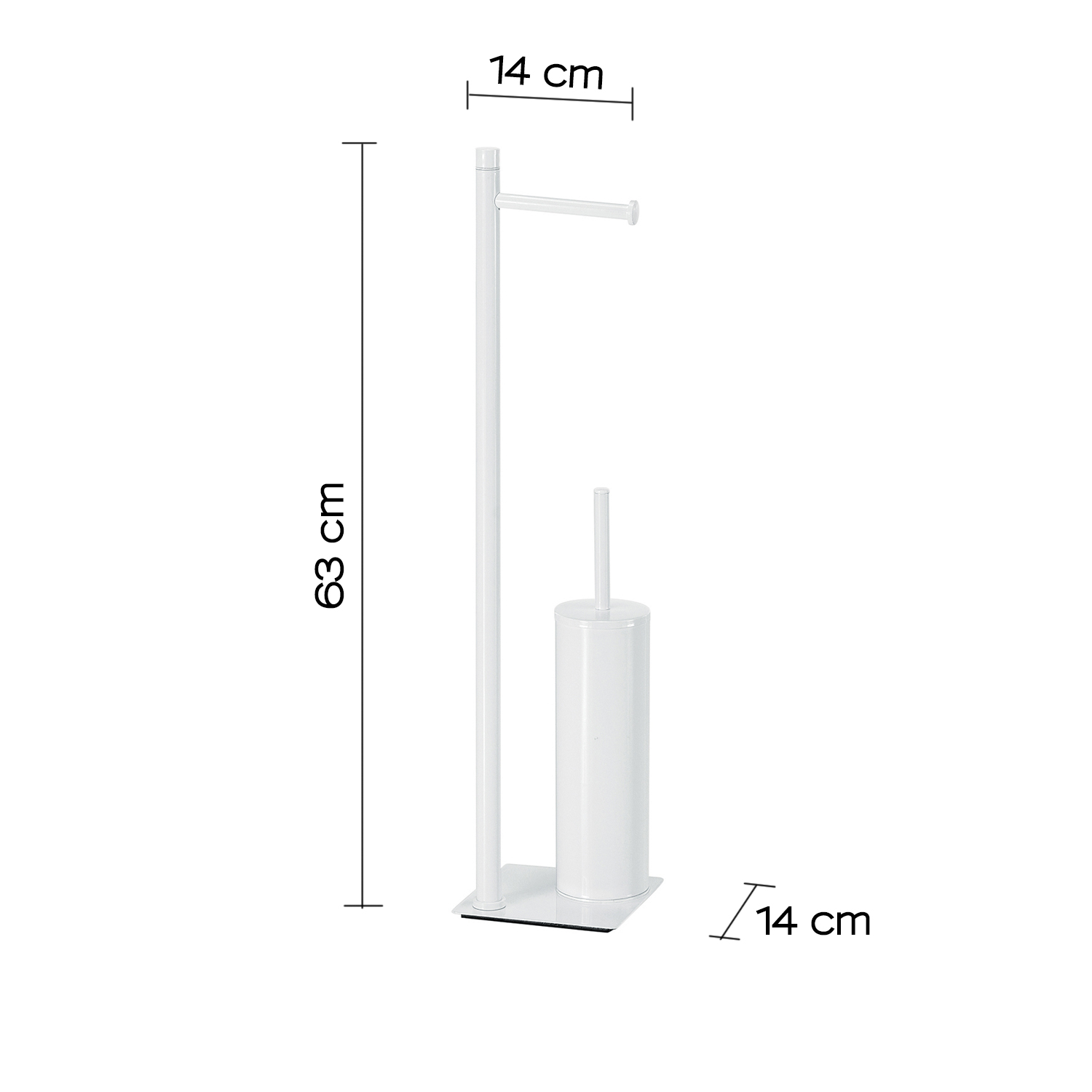 gedy-trilly-ensemble-porte-papier-et-brosse-wc-blanc image 2