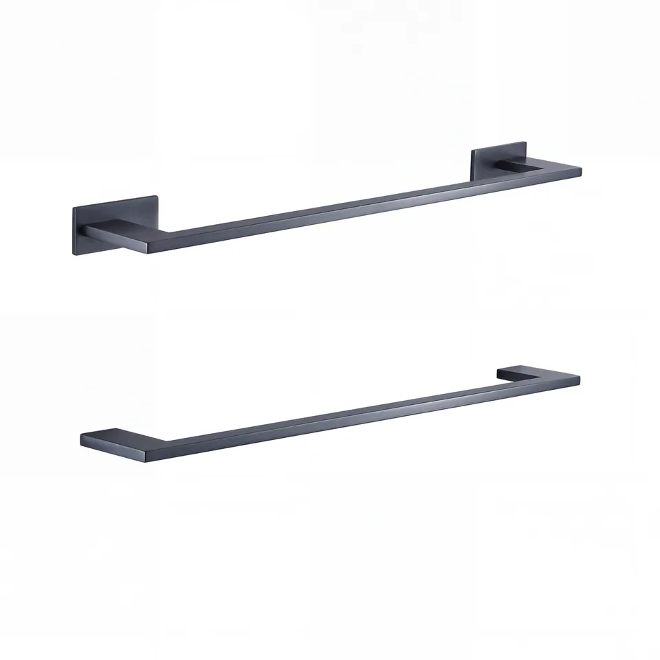 gedy-zermatt-porte-serviettes-60-cm-gun-metal-fixer image 1