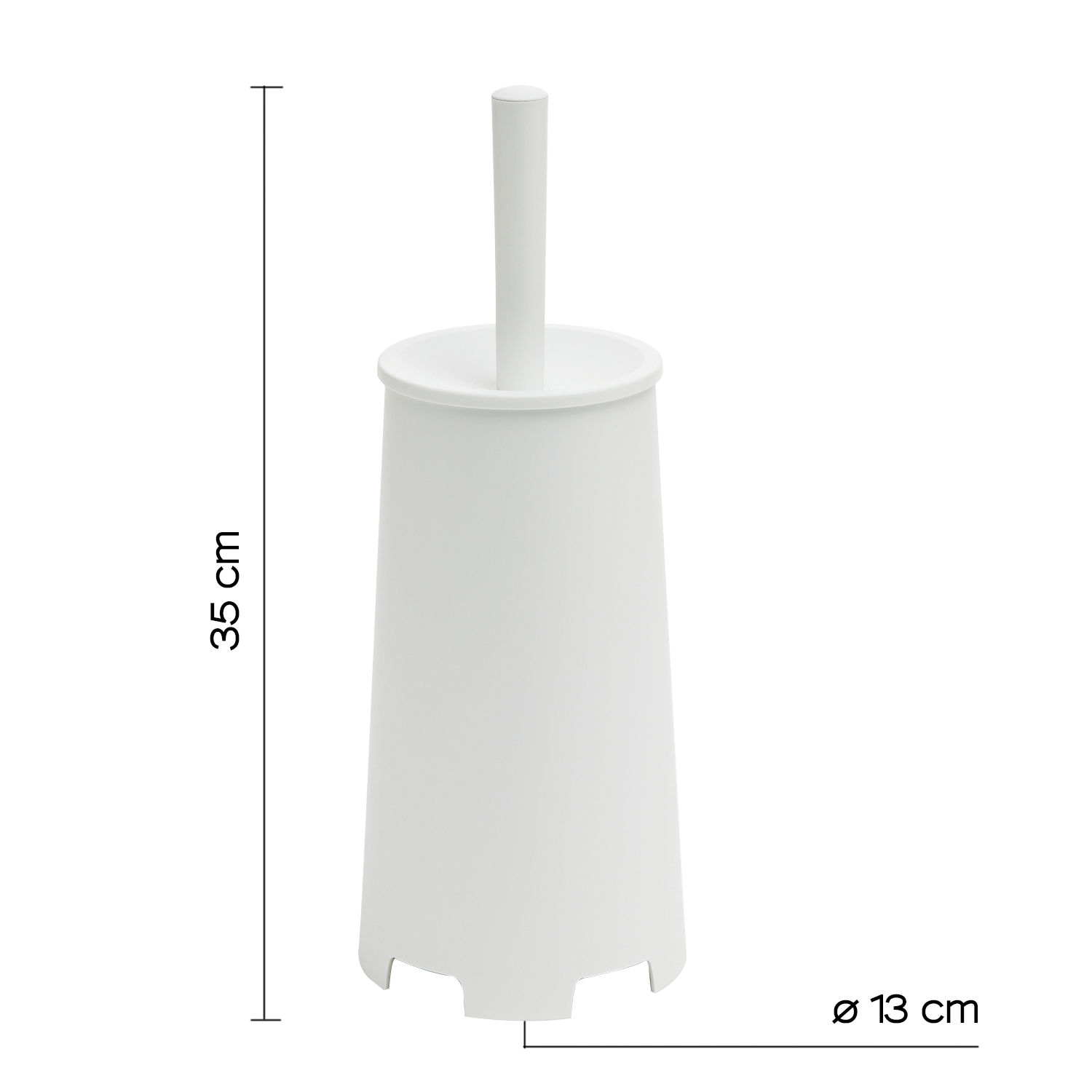 gedy-oscar-porte-brosse-wc-blanc image 2