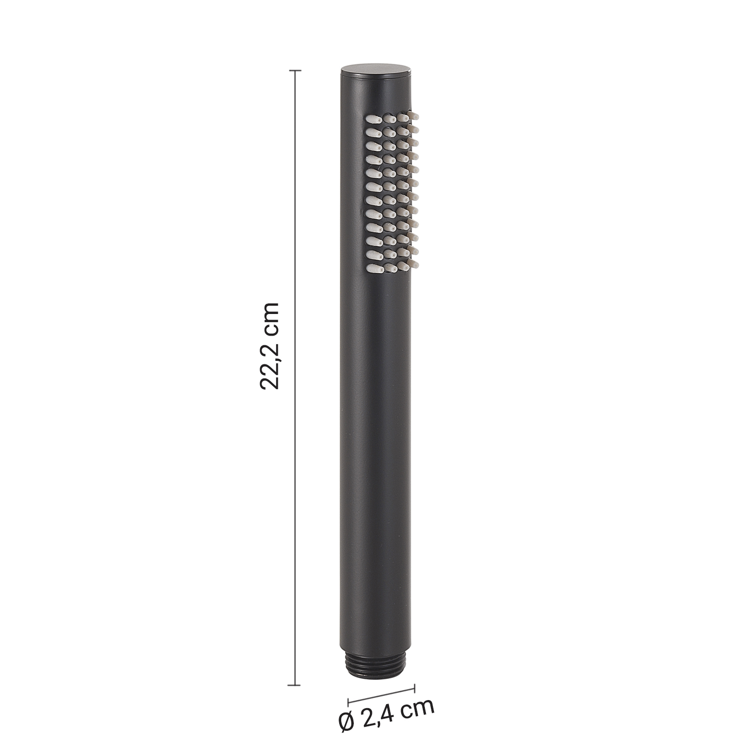 gedy-deluxe-01-douchette-1-fonction-noir-mat image 2
