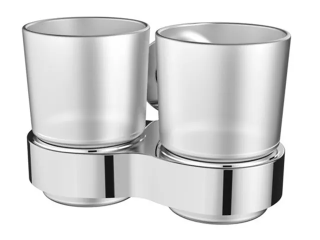 bisk-ventura-chrom-porte-verre-double-chrom image 1