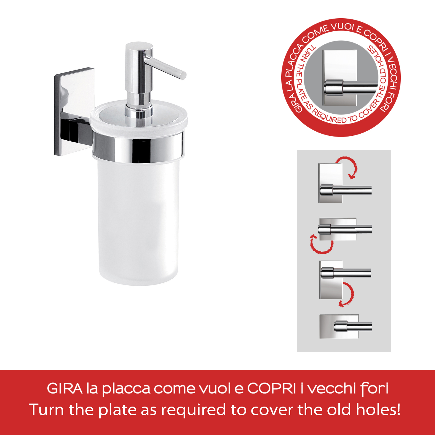 gedy-maine-distributeur-de-savon-mural-chrome image 6
